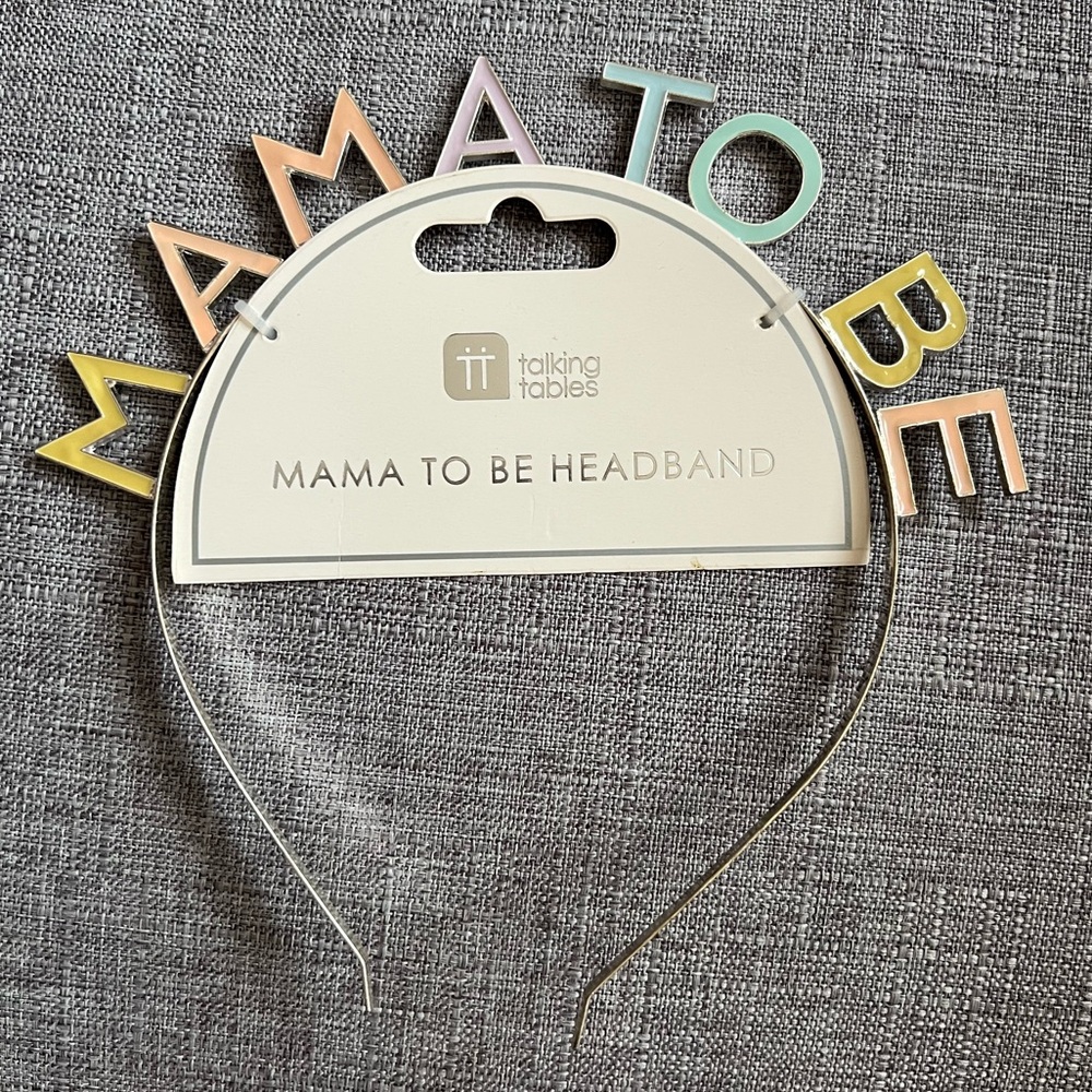 Mama to be headband. New!
